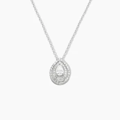 Histoire d'Or Pendentif Diamina Or Blanc Diamant Best