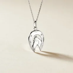 Histoire d'Or Pendentif Dua Argent Blanc New