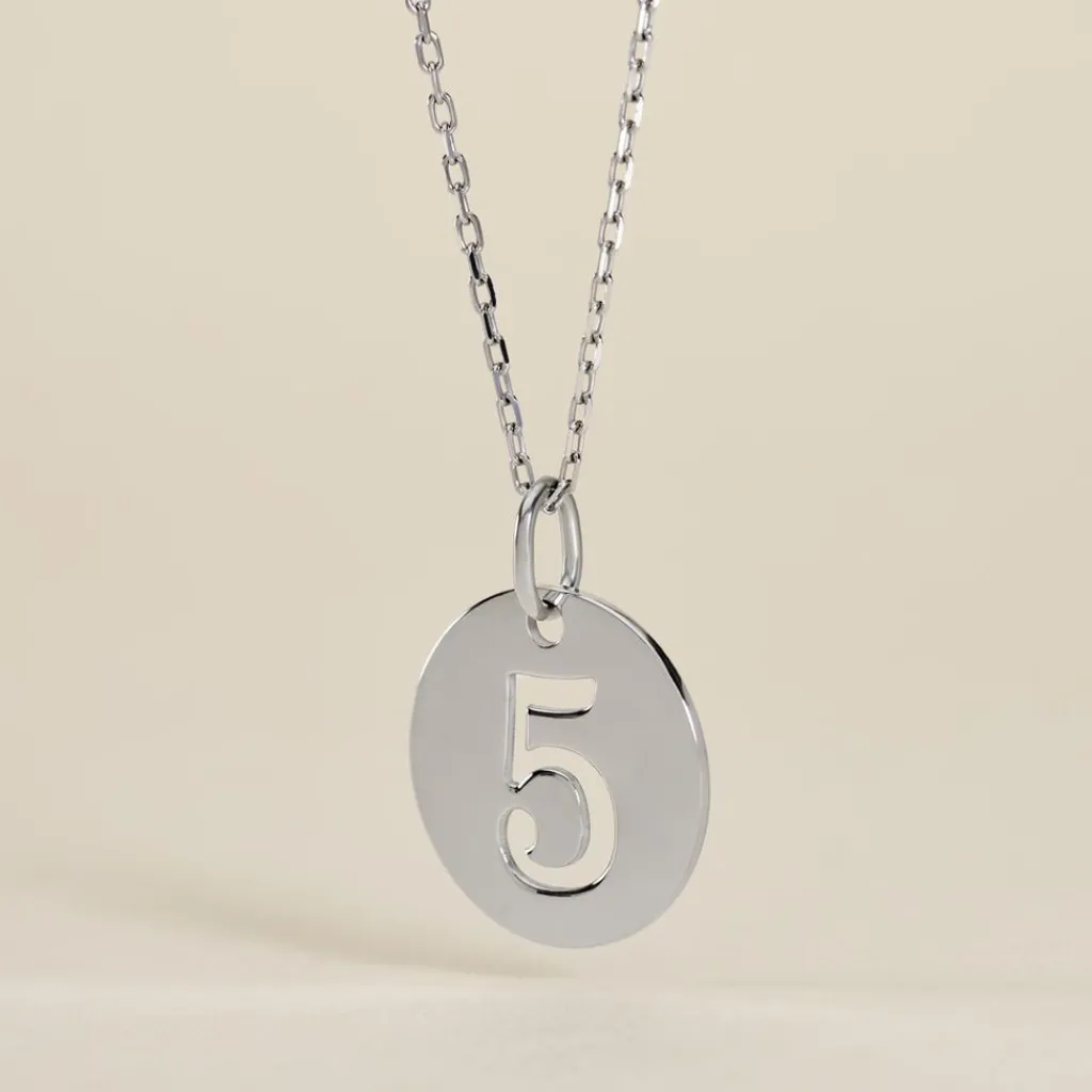 Histoire d'Or Pendentif Efiso Argent Blanc Hot