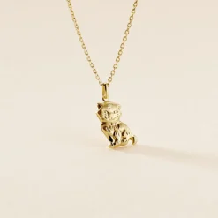 Histoire d'Or Pendentif Egee Chat Or Jaune Online