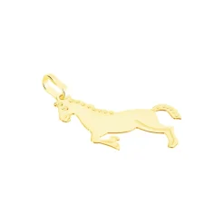 Histoire d'Or Pendentif Egide Cheval Or Jaune Hot