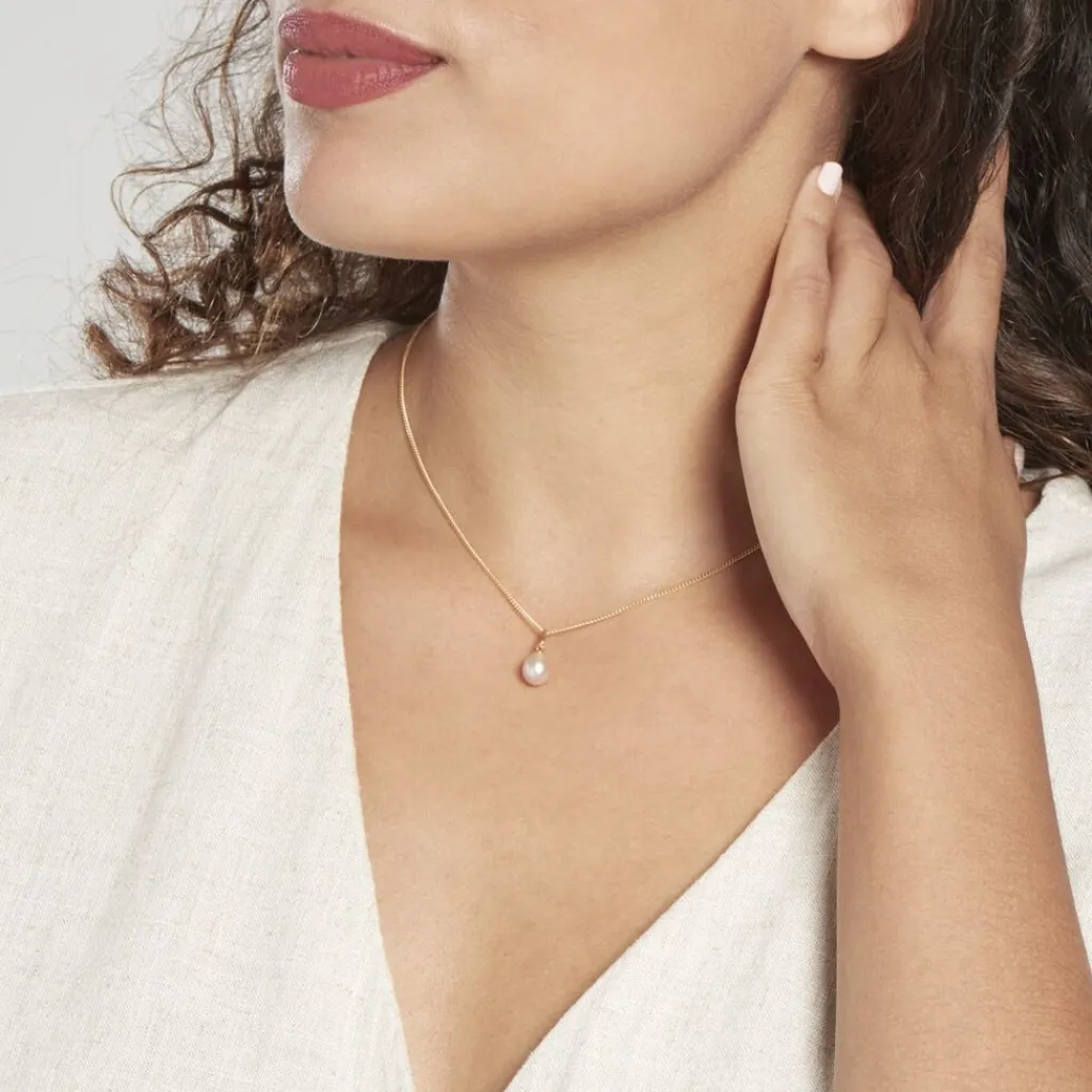 Histoire d'Or Pendentif Elbertina Or Jaune Perle De Culture Hot