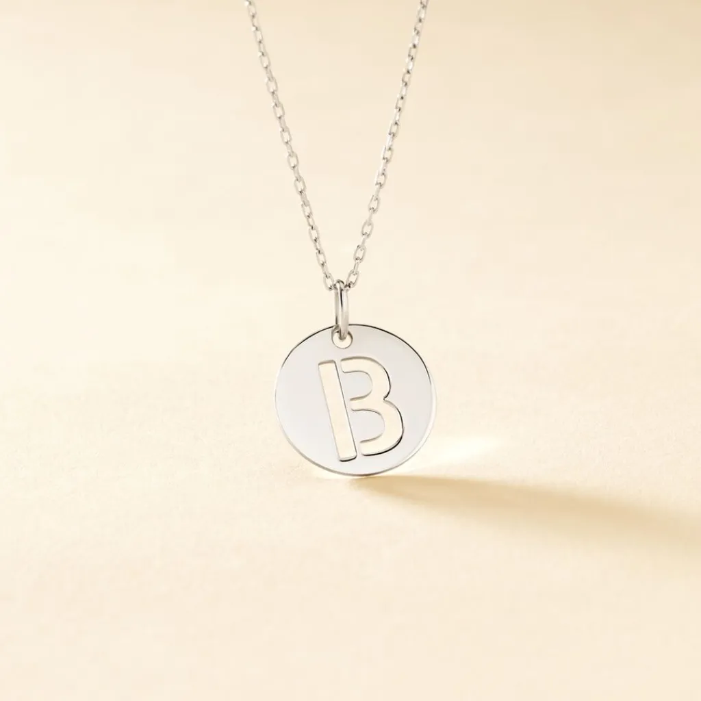 Histoire d'Or Pendentif Elio B Argent Blanc
