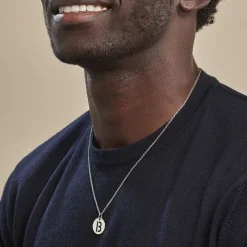 Histoire d'Or Pendentif Elio B Argent Blanc