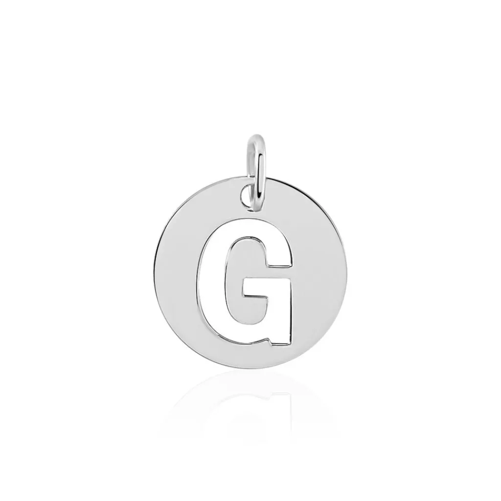 Histoire d'Or Pendentif Elio G Argent Blanc Best