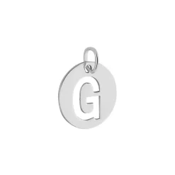 Histoire d'Or Pendentif Elio G Argent Blanc Best