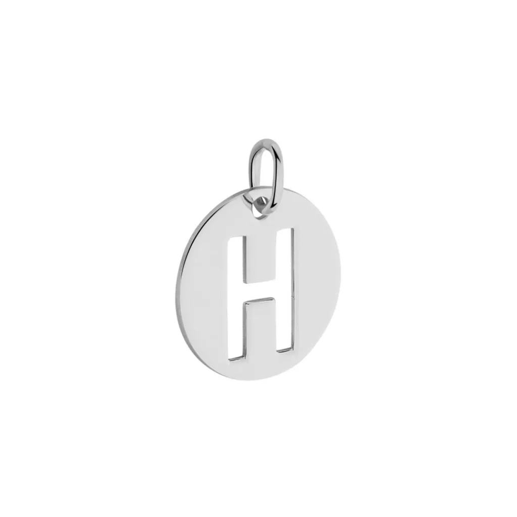 Histoire d'Or Pendentif Elio H Argent Blanc Outlet