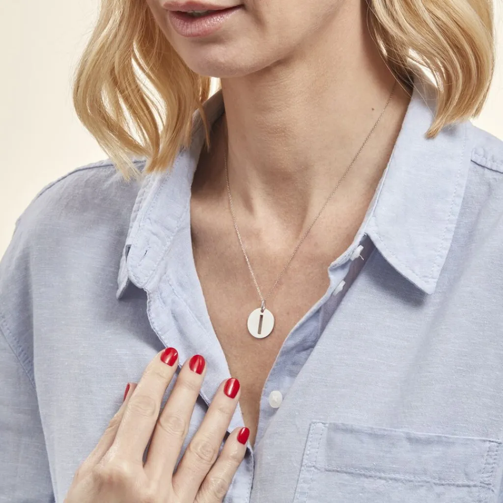 Histoire d'Or Pendentif Elio I Argent Blanc Discount