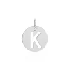 Histoire d'Or Pendentif Elio K Argent Blanc Outlet