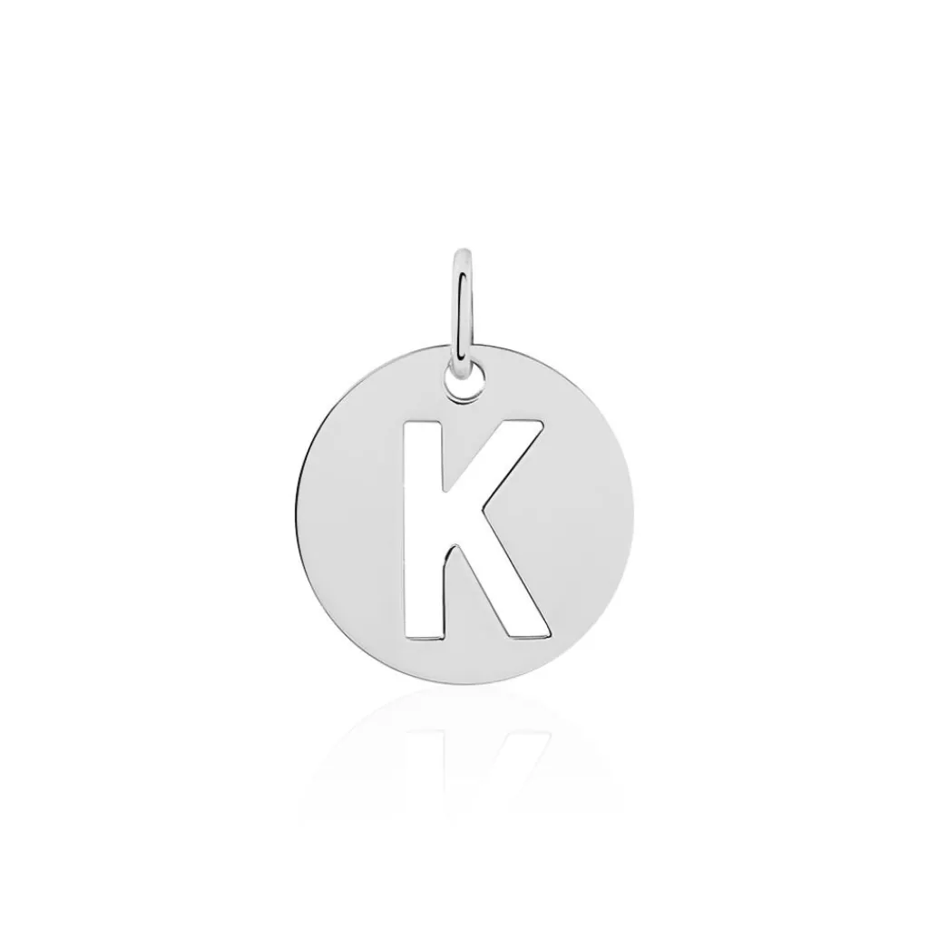 Histoire d'Or Pendentif Elio K Argent Blanc Outlet