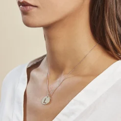 Histoire d'Or Pendentif Elio L Argent Blanc Discount