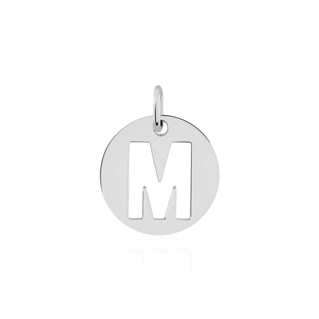 Histoire d'Or Pendentif Elio M Argent Blanc Outlet