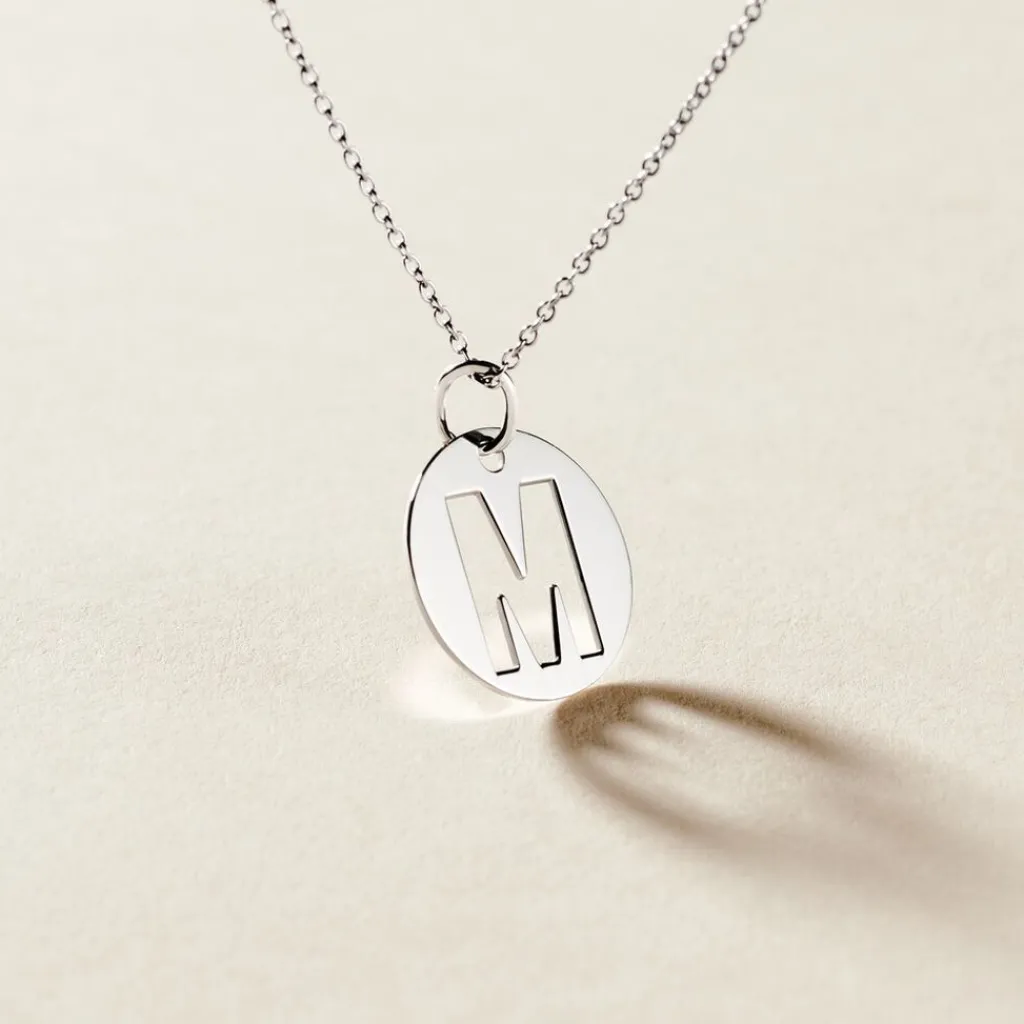 Histoire d'Or Pendentif Elio M Argent Blanc Outlet