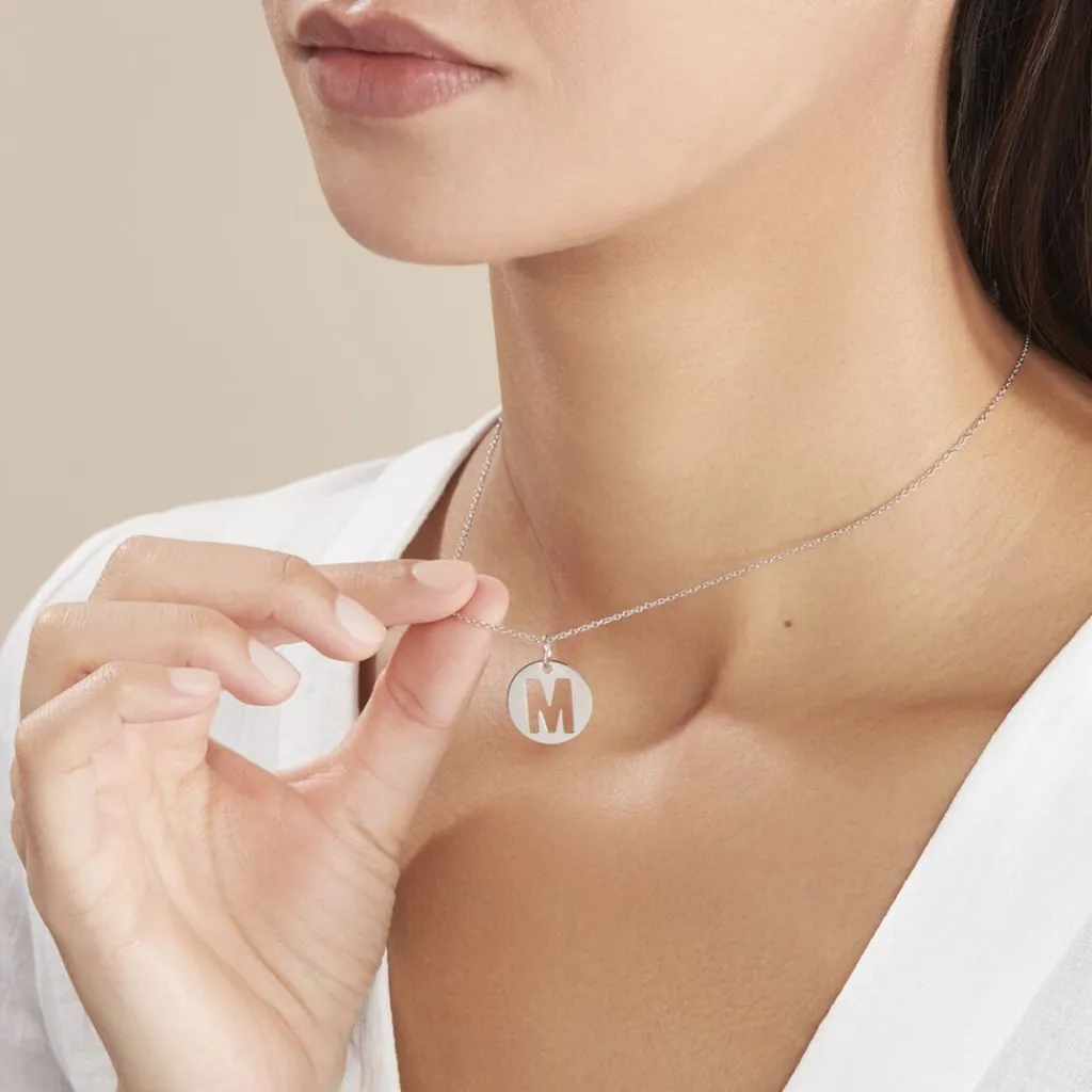 Histoire d'Or Pendentif Elio M Argent Blanc Outlet