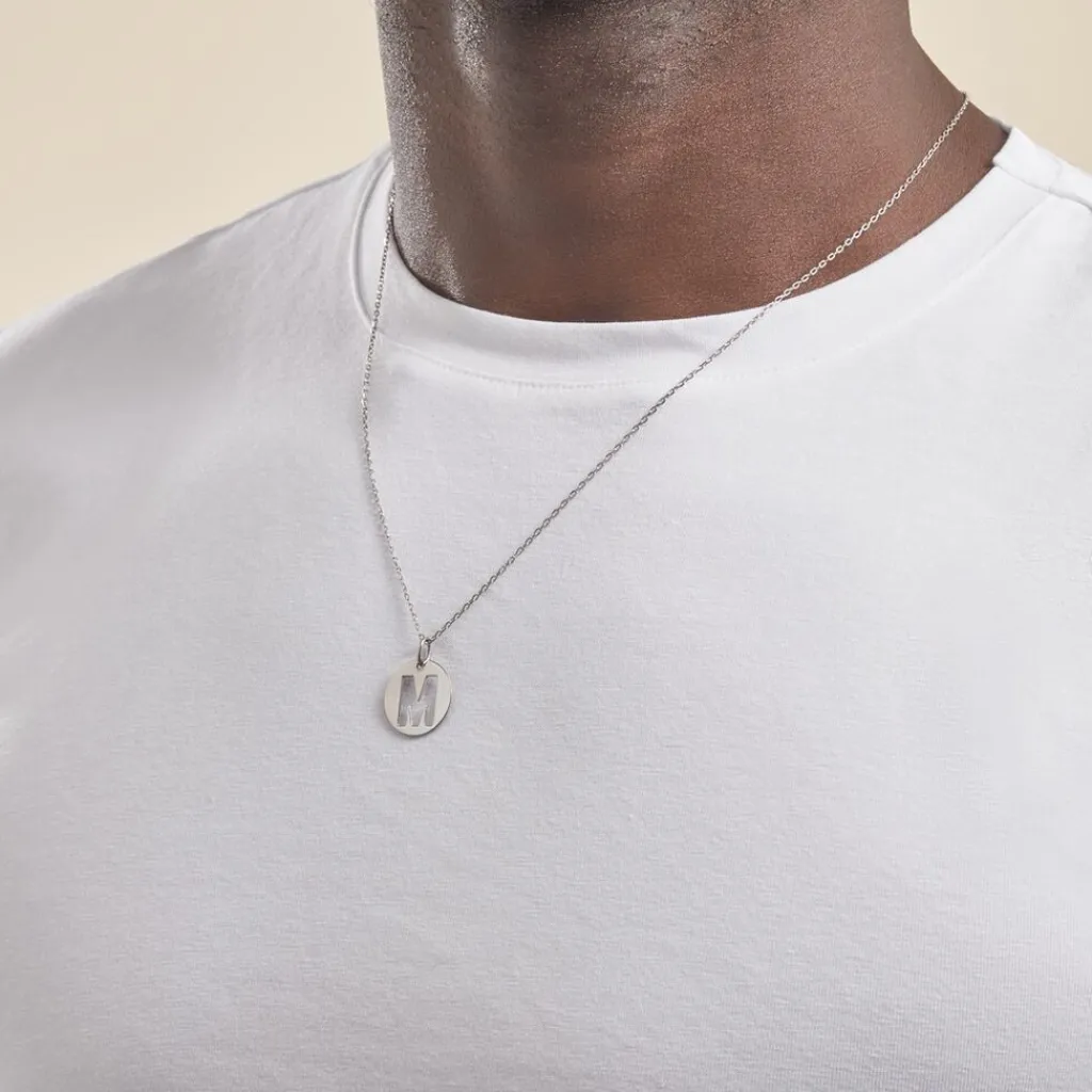 Histoire d'Or Pendentif Elio M Argent Blanc Outlet