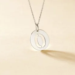 Histoire d'Or Pendentif Elio O Argent Blanc