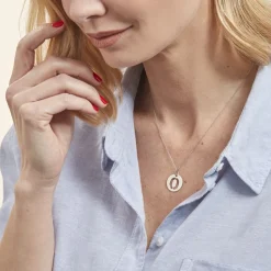 Histoire d'Or Pendentif Elio O Argent Blanc