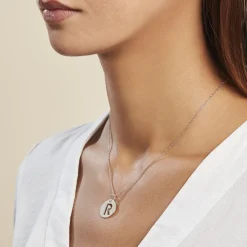 Histoire d'Or Pendentif Elio R Argent Blanc Best