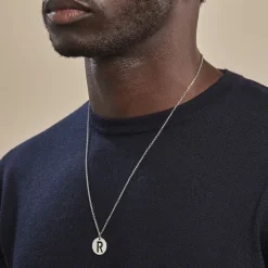 Histoire d'Or Pendentif Elio R Argent Blanc Best