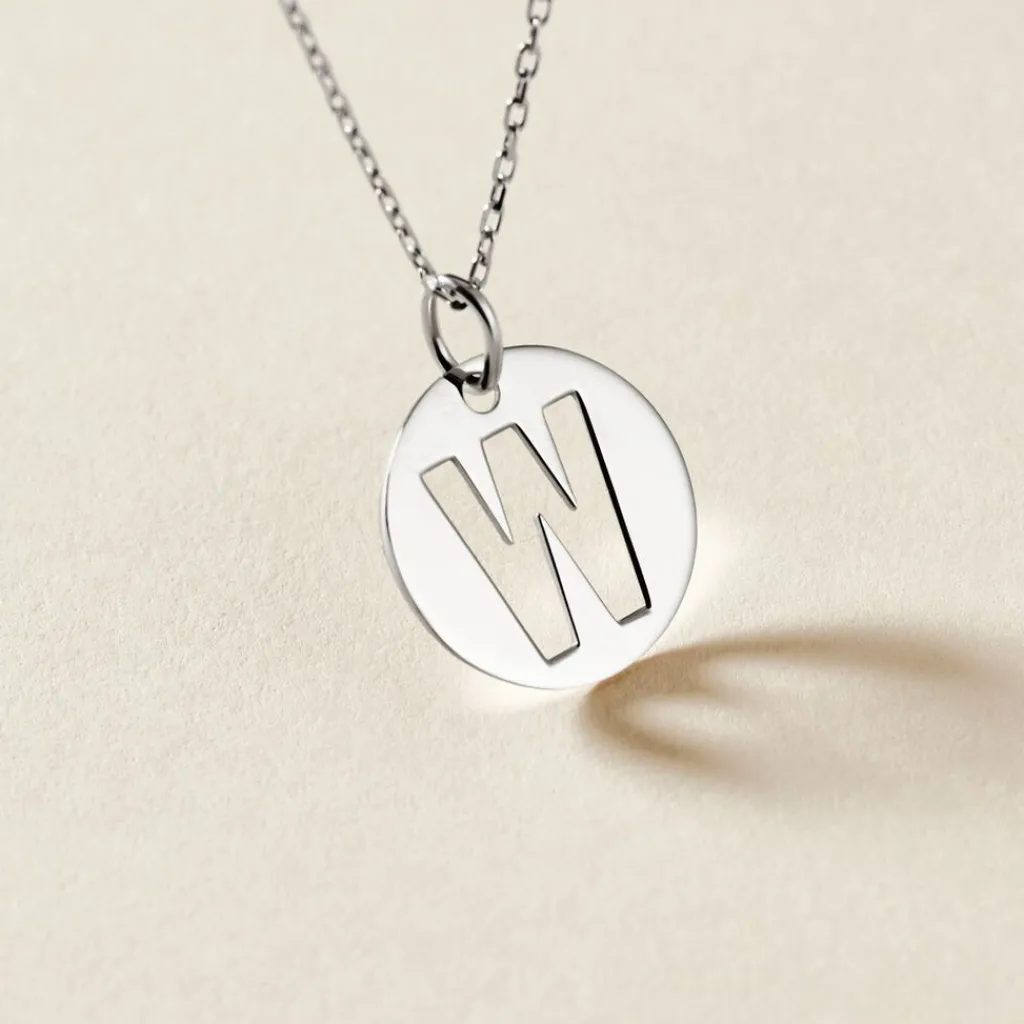 Histoire d'Or Pendentif Elio W Argent Blanc Clearance