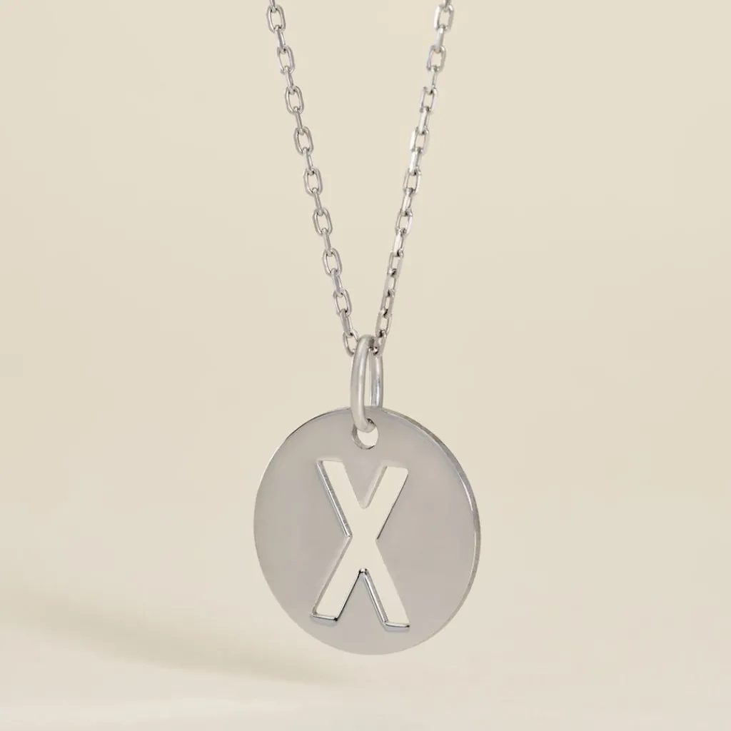 Histoire d'Or Pendentif Elio X Argent Blanc Sale