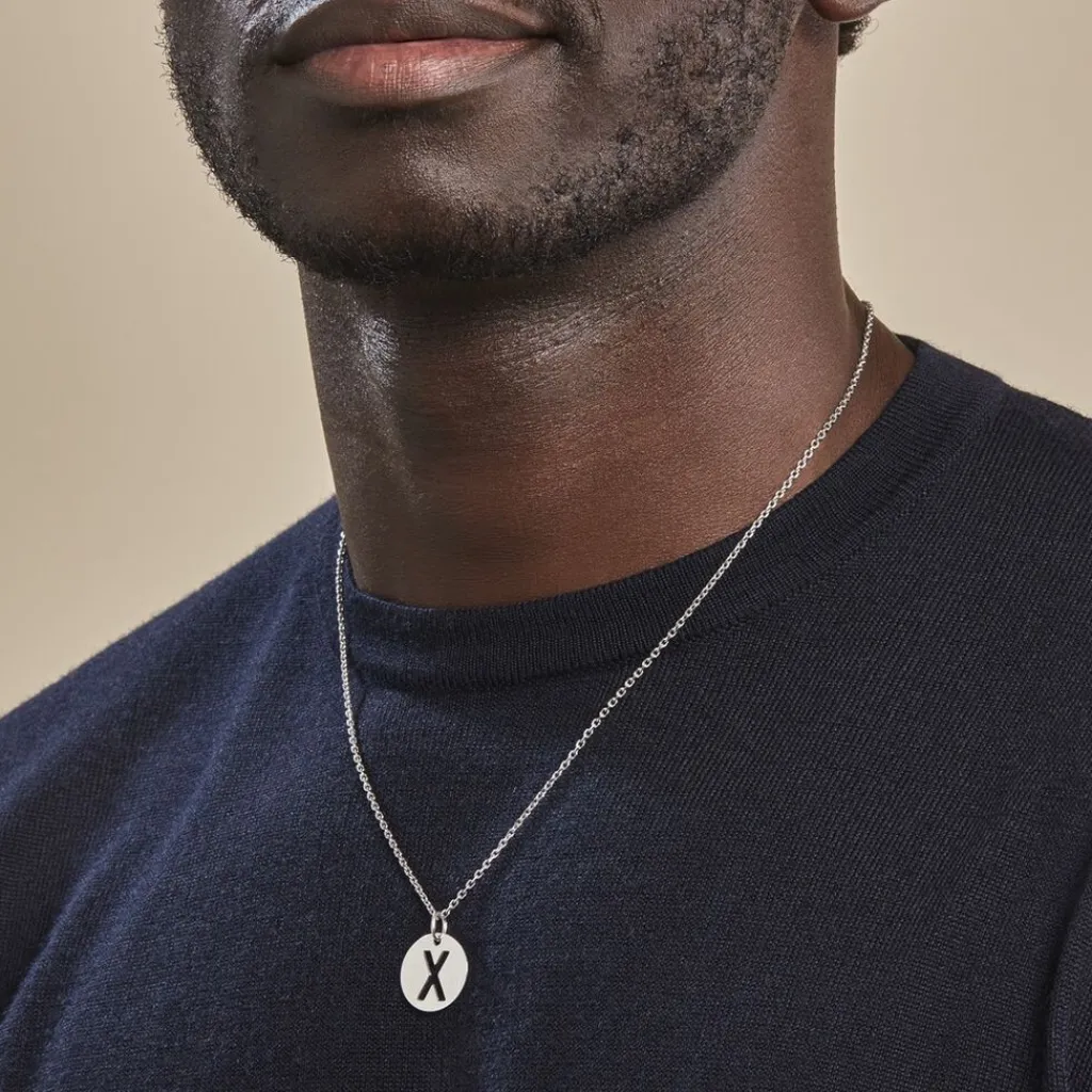 Histoire d'Or Pendentif Elio X Argent Blanc Sale