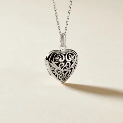 Histoire d'Or Pendentif Ellya Argent Blanc