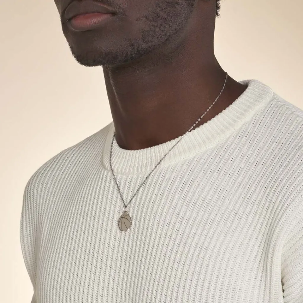 Histoire d'Or Pendentif Elyas Argent Blanc Best