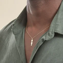 Histoire d'Or Pendentif Estrellita Garcon Or Jaune New