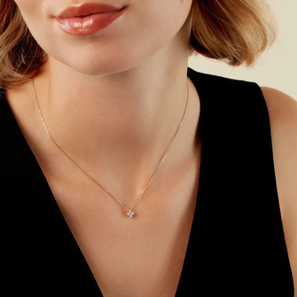 Histoire d'Or Pendentif Eternal Spring Or Jaune Diamant Hot