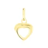 Histoire d'Or Pendentif Eudocie Coeur Bombe Or Jaune Discount