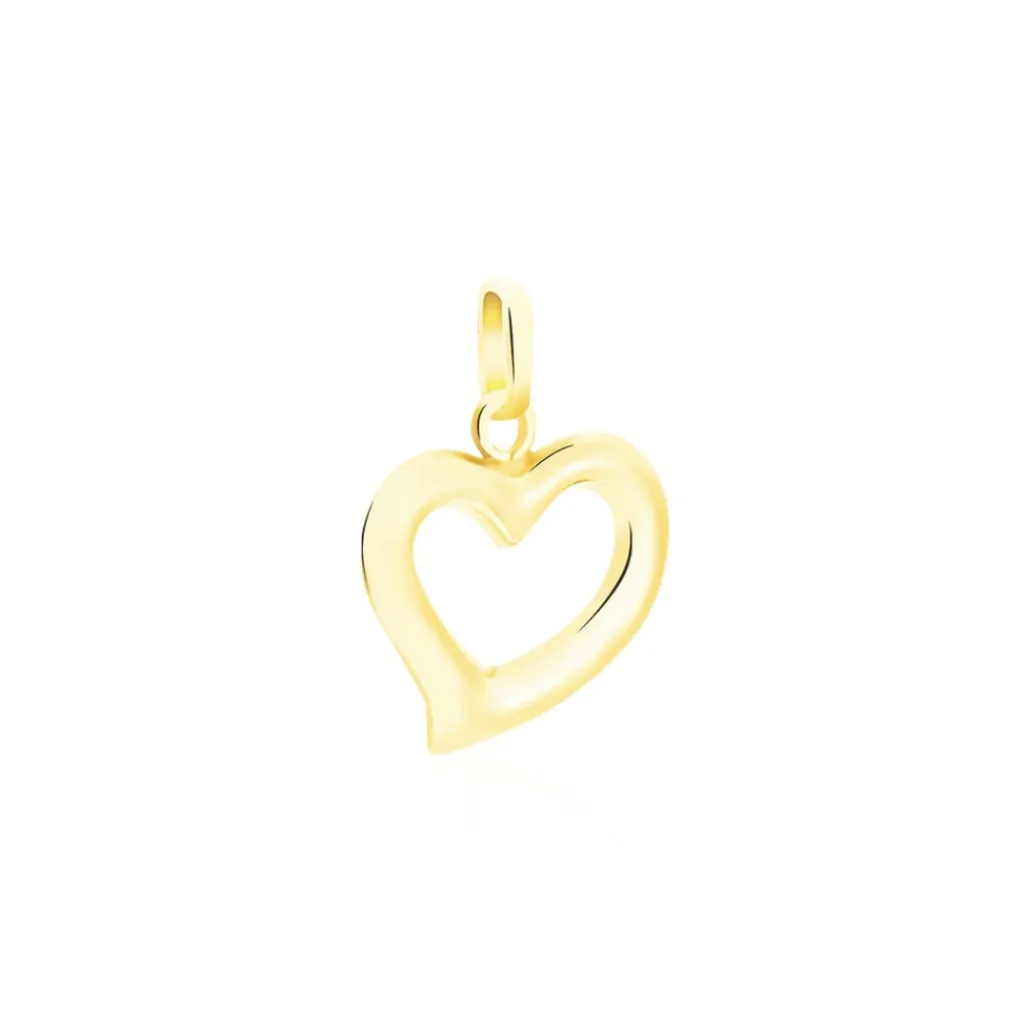 Histoire d'Or Pendentif Eudocie Coeur Bombe Or Jaune
