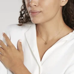 Histoire d'Or Pendentif Eudocie Coeur Lettre Or Jaune Outlet