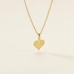 Histoire d'Or Pendentif Eudocie Coeur Message Or Jaune