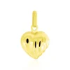 Histoire d'Or Pendentif Eudocie Coeur Stri Or Jaune Hot