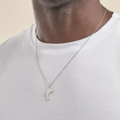 Histoire d'Or Pendentif Eudore Argent Blanc Online