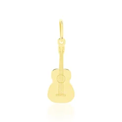 Histoire d'Or Pendentif Fatema Musique Guitare Or Jaune