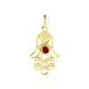 Histoire d'Or Pendentif Fatima Or Jaune Oxyde De Zirconium Discount