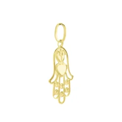 Histoire d'Or Pendentif Fatima Or Jaune Oxyde De Zirconium Discount