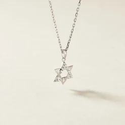 Histoire d'Or Pendentif Faye Or Blanc Oxyde De Zirconium Discount