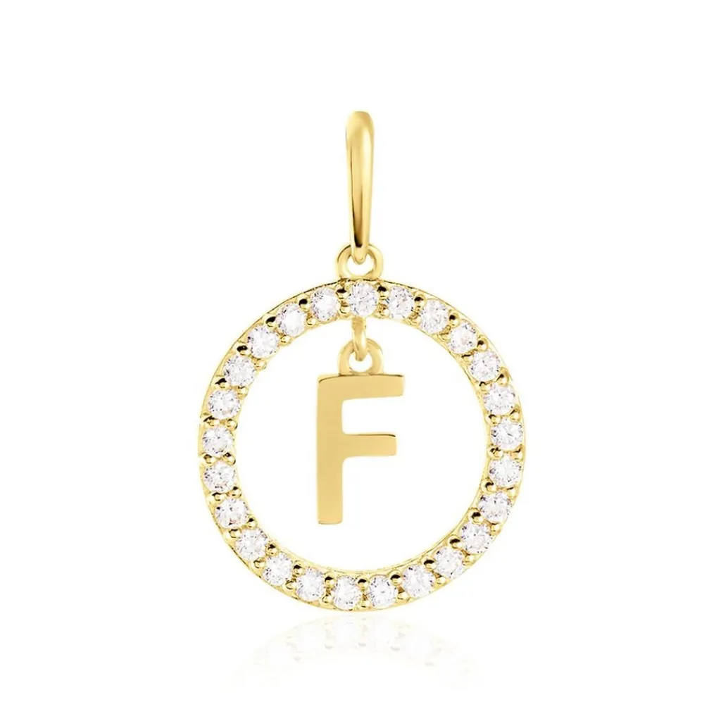 Histoire d'Or Pendentif Gabe Or Jaune Oxyde De Zirconium Outlet