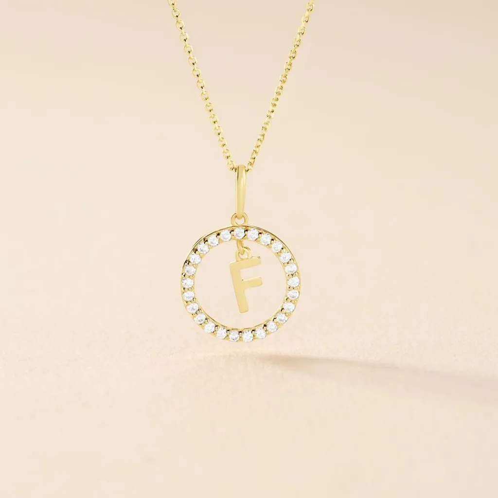 Histoire d'Or Pendentif Gabe Or Jaune Oxyde De Zirconium Outlet