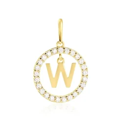 Histoire d'Or Pendentif Gabe Or Jaune Oxyde De Zirconium