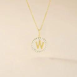 Histoire d'Or Pendentif Gabe Or Jaune Oxyde De Zirconium