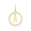 Histoire d'Or Pendentif Gabe Or Jaune Oxyde De Zirconium Outlet