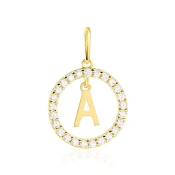Histoire d'Or Pendentif Gabe Or Jaune Oxyde De Zirconium Outlet