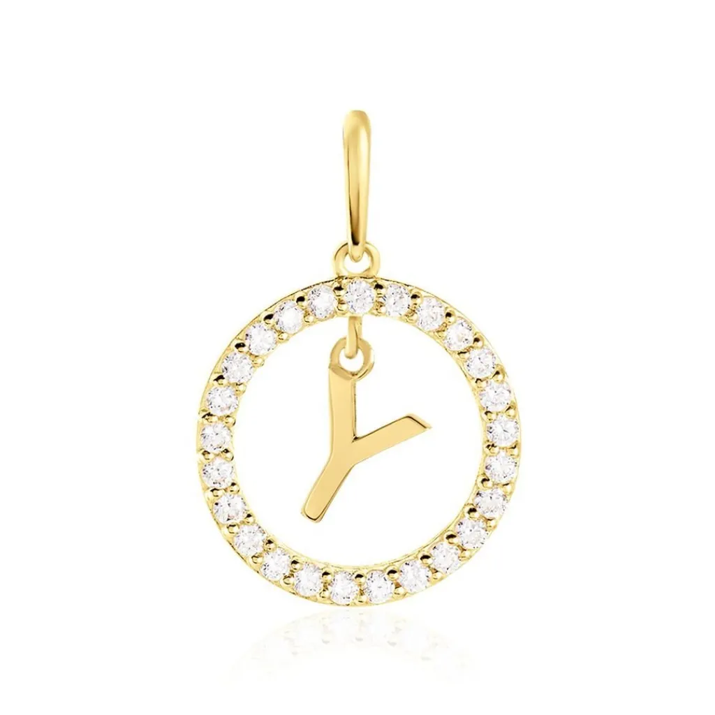 Histoire d'Or Pendentif Gabe Or Jaune Oxyde De Zirconium Online