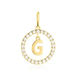 Histoire d'Or Pendentif Gabe Or Jaune Oxyde De Zirconium Outlet