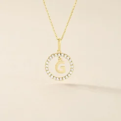 Histoire d'Or Pendentif Gabe Or Jaune Oxyde De Zirconium Outlet