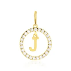 Histoire d'Or Pendentif Gabe Or Jaune Oxyde De Zirconium